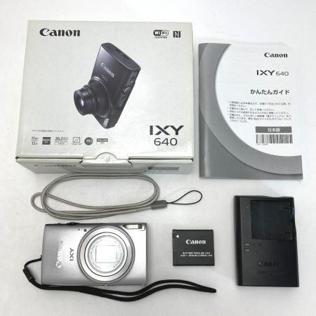 CANON キャノン IXY640 コンパクトデジタルカメラ 液晶に難有り 箱付き