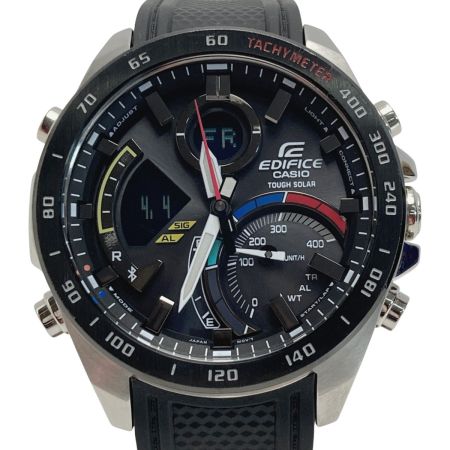  CASIO カシオ エディフィス モバイルリンク ECB-900MP-1ADF ソーラー メンズ 腕時計 箱・取説有 EDIFICE