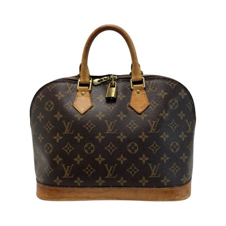  LOUIS VUITTON ルイヴィトン モノグラム アルマ M51130 ハンドバッグ パドロック有