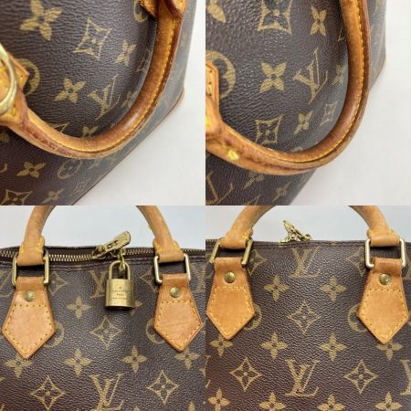  LOUIS VUITTON ルイヴィトン モノグラム アルマ M51130 ハンドバッグ パドロック有