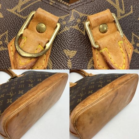  LOUIS VUITTON ルイヴィトン モノグラム アルマ M51130 ハンドバッグ パドロック有