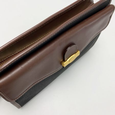  dunhill ダンヒル セカンドバッグ クラッチ PVCxレザー メンズ