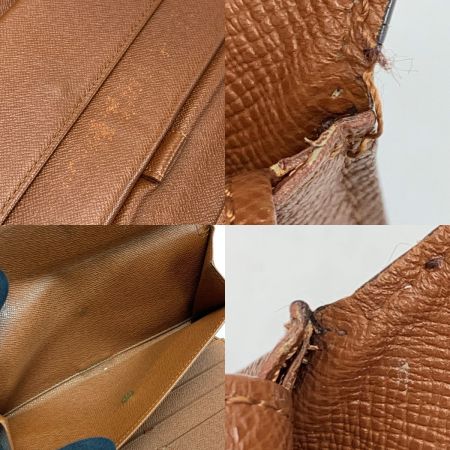  LOUIS VUITTON ルイヴィトン モノグラム ポルト トレゾール インターナショナル M61215 3つ折り長財布 レディース ゴールド金具