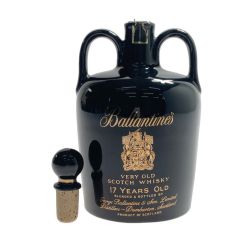 ☆☆ Ballantine's バランタイン 17年 ベリーオールド 750ml 43度 陶器ボトル スコッチ ウイスキー 古酒 替え栓有 VERY OLD Sランク 未開栓