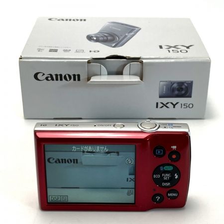  CANON キャノン IXY イクシー 150 PC2197 レッド コンパクトデジタルカメラ 箱付き