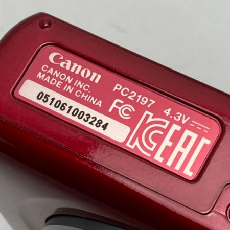  CANON キャノン IXY イクシー 150 PC2197 レッド コンパクトデジタルカメラ 箱付き