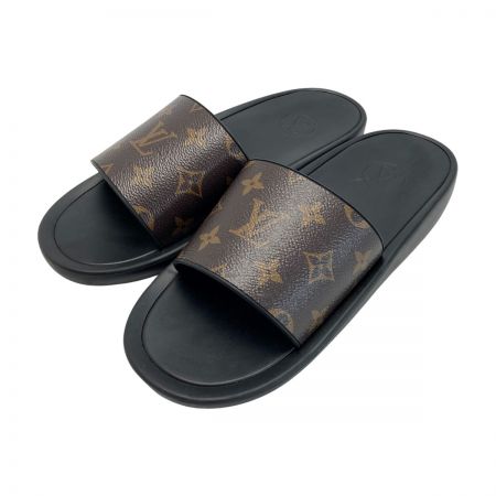  LOUIS VUITTON ルイヴィトン モノグラム サンバスライン サンダル 40（26cm相当） 1A8U04 フラット ミュール
