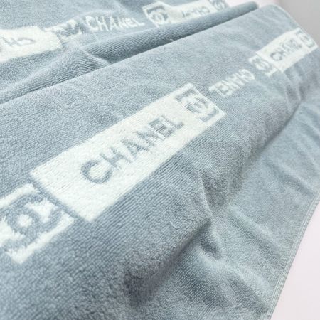  CHANEL シャネル ココマーク 大判ビーチタオル ブランケット バスタオル