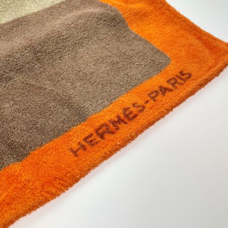  HERMES エルメス Hロゴ ビーチタオル バスタオル