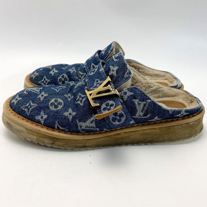 Louis Vuitton デニム サンダル ルイ・ヴィトン(LOUIS VUITTON)ルイ・ヴィトン LVパセオライン