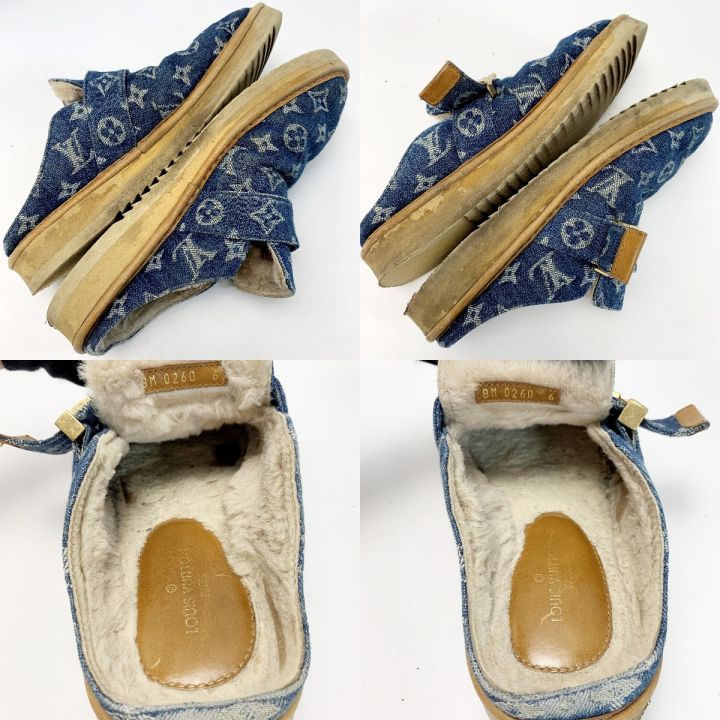 LOUIS VUITTON ルイヴィトン デニムサボークロッグサンダル BM0260