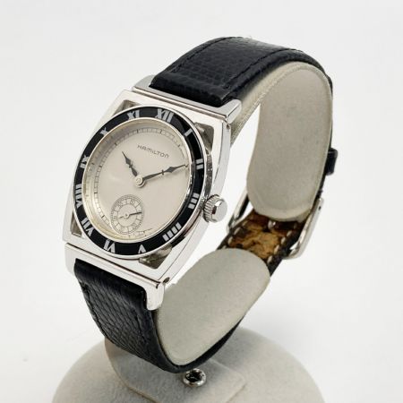  HAMILTON ハミルトン パイピングロック ヤンキース 復刻 6221 シルバー 手巻き ボーイズ 腕時計 YANKEES