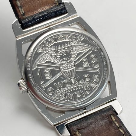  HAMILTON ハミルトン パイピングロック ヤンキース 復刻 6221 シルバー 手巻き ボーイズ 腕時計 YANKEES