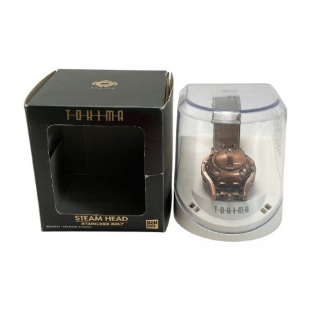  TOKIMA スチームヘッド 変形 ロボット 腕時計 1998年 クォーツ STEAM HEAD 箱有