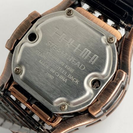  TOKIMA スチームヘッド 変形 ロボット 腕時計 1998年 クォーツ STEAM HEAD 箱有