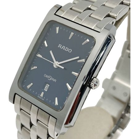  RADO ラドー ダイヤスター デイト 129.0563.3 ネイビー クォーツ メンズ 腕時計 DIASTAR