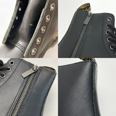  Dr.Martens ドクターマーチン 8ホール ブーツ 23863 ブラック UK3 22cm ジッパーユニット付き