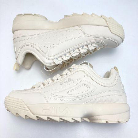  FILA フィラ スニーカー USS-23029-100 アイボリー SIZE 27.5cm メンズ