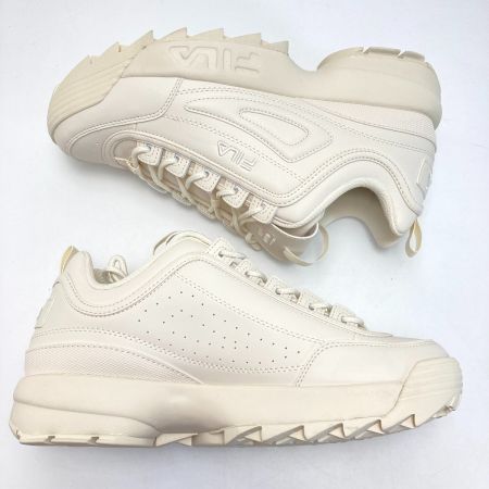  FILA フィラ スニーカー USS-23029-100 アイボリー SIZE 27.5cm メンズ