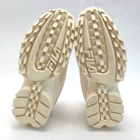  FILA フィラ スニーカー USS-23029-100 アイボリー SIZE 27.5cm メンズ