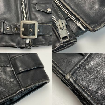  Schott ショット ライダース ジャケット レザー Perfecto ブラック サイズ 38 メンズ