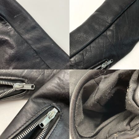  Schott ショット ライダース ジャケット レザー Perfecto ブラック サイズ 38 メンズ