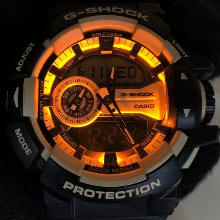  CASIO カシオ G-SHOCK GA-400 ブラック クォーツ メンズ 腕時計