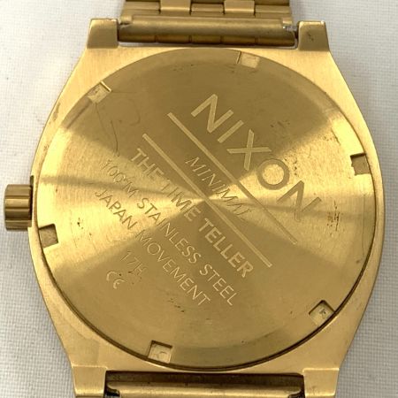  NIXON ニクソン MINIMAL クォーツ 腕時計 ゴールド
