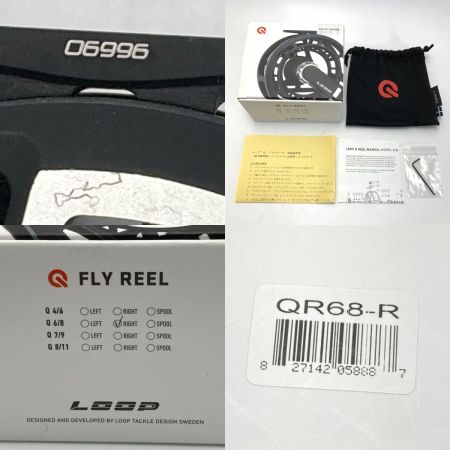  LOOP QR68-R Q 6/8 96690 フライリール 箱付き