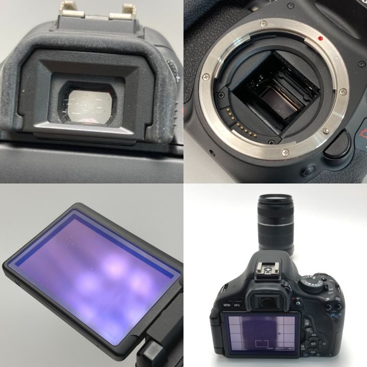 中古】Canon キヤノン EOS Kiss X5 ダブルズームレンズキット