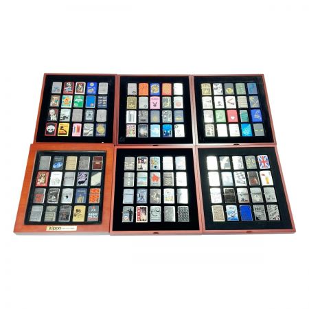  ZIPPO ジッポー コレクション 80th Anniversary デアゴスティーニ ライター 120点 専用ディスプレイケース付