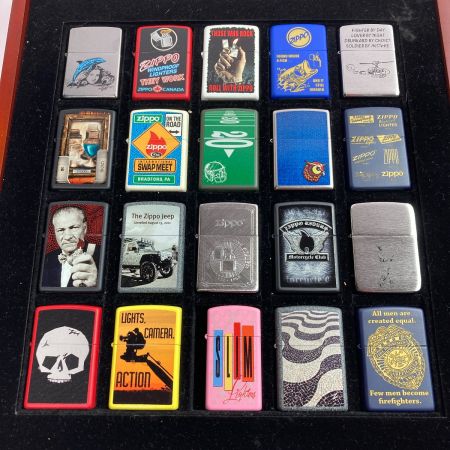  ZIPPO ジッポー コレクション 80th Anniversary デアゴスティーニ ライター 120点 専用ディスプレイケース付