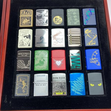  ZIPPO ジッポー コレクション 80th Anniversary デアゴスティーニ ライター 120点 専用ディスプレイケース付