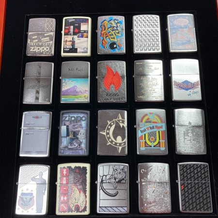  ZIPPO ジッポー コレクション 80th Anniversary デアゴスティーニ ライター 120点 専用ディスプレイケース付