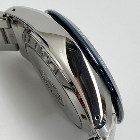  SEIKO セイコー グランドセイコー スポーツコレクション SBGE255 ブルー スプリングドライブ GMT メンズ 腕時計 箱・取説有