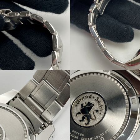  SEIKO セイコー グランドセイコー スポーツコレクション SBGE255 ブルー スプリングドライブ GMT メンズ 腕時計 箱・取説有