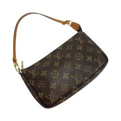 ☆☆ LOUIS VUITTON ルイヴィトン モノグラム ポシェット・アクセソワール M51980 アクセサリーポーチ 布袋有 Cランク