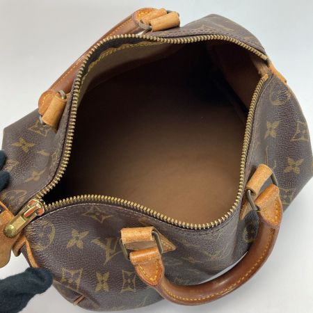  LOUIS VUITTON ルイヴィトン モノグラム スピーディ25 M41528 ハンドバッグ パドロック有