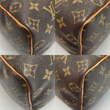  LOUIS VUITTON ルイヴィトン モノグラム スピーディ25 M41528 ハンドバッグ パドロック有