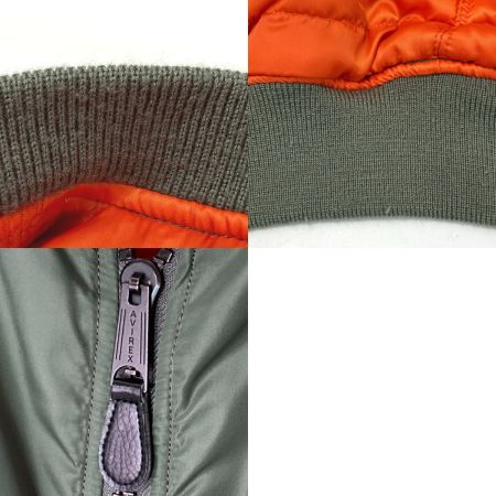  AVIREX アビレックス フライトジャケット 6252038 カーキ サイズ M レディース