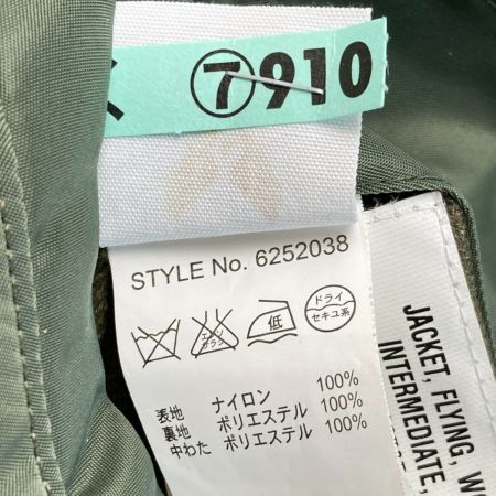  AVIREX アビレックス フライトジャケット 6252038 カーキ サイズ M レディース