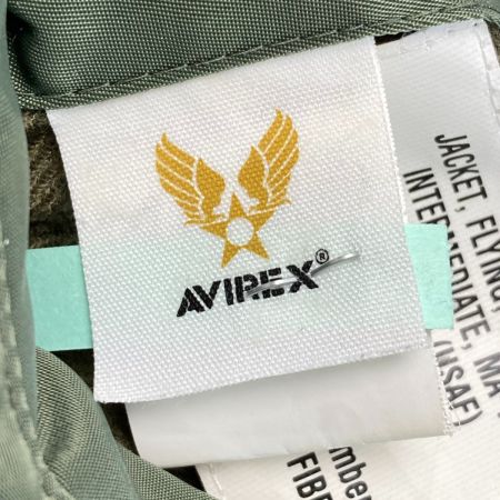  AVIREX アビレックス フライトジャケット 6252038 カーキ サイズ M レディース