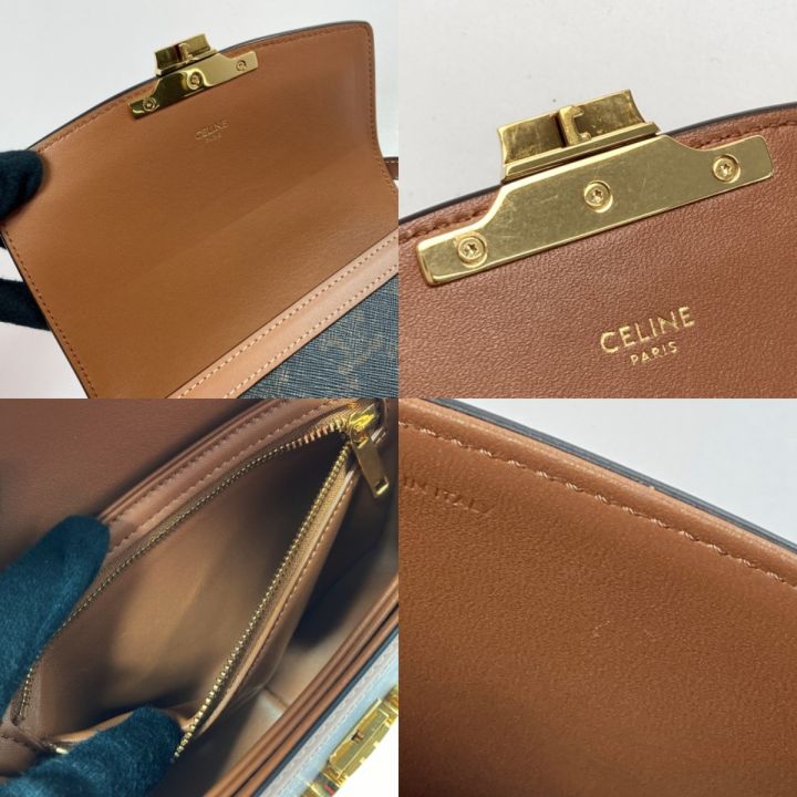 CELINE セリーヌ トリオンフ ショルダーバッグ 188882BZ4.04LU