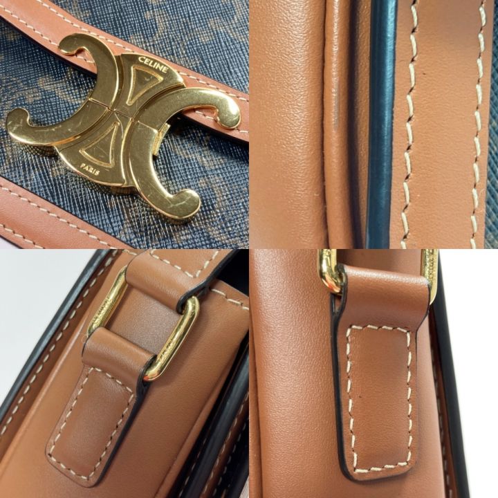 CELINE セリーヌ トリオンフ ショルダーバッグ 188882BZ4.04LU
