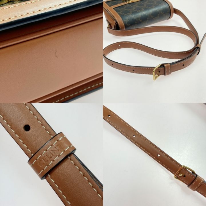 CELINE セリーヌ トリオンフ ショルダーバッグ 188882BZ4.04LU