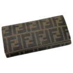 FENDI フェンディ ズッカ 長財布 2277･51339・018 ブラウン FENDI フェンディ ズッカ 長財布 2277・51339・018 ブラウン - 中古