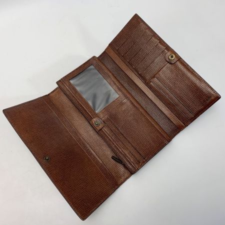  FENDI フェンディ ズッカ 8M0065 ブラウン 3つ折り長財布  メンズ レディース