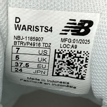  NEW BALANCE ニュー・バランス スニーカー WARISTS4 ライトグレー SIZE 24cm レディース