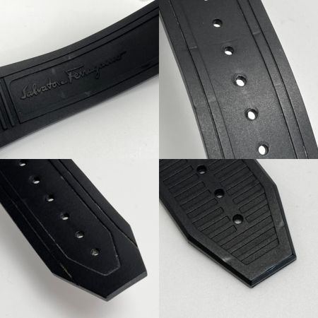  Salvatore Ferragamo サルヴァトーレフェラガモ F-80 クロノグラフ ブラック クォーツ メンズ 腕時計