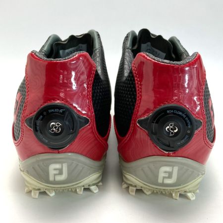  FootJoy フットジョイ ゴルフシューズ D.N.A. Boa 53395J ブラック×レッド SIZE 26cm W26 メンズ